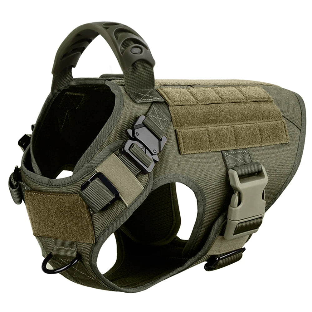 K9Armor™ | Harnais tactique robuste pour chien, anti-traction & confort (Copy) - Pattes Calines