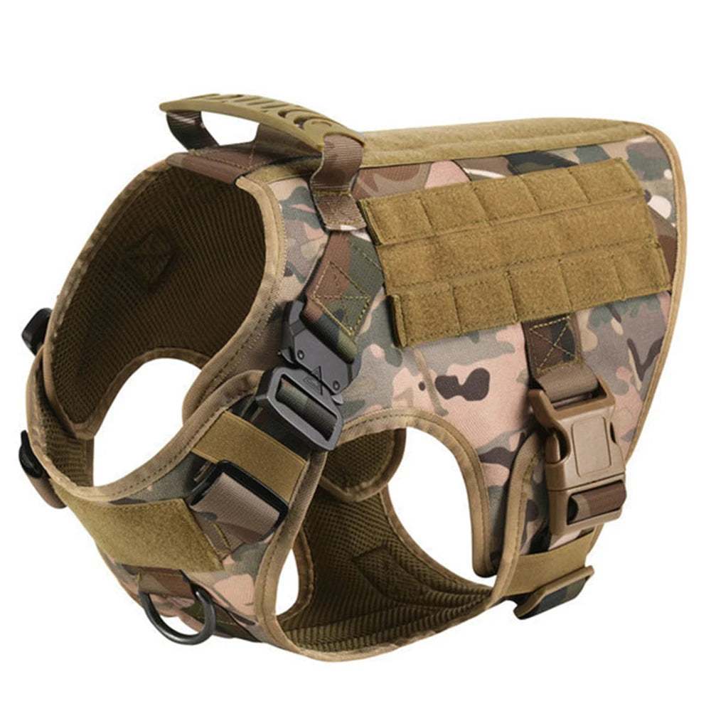 K9Armor™ | Harnais tactique robuste pour chien, anti-traction & confort (Copy) - Pattes Calines